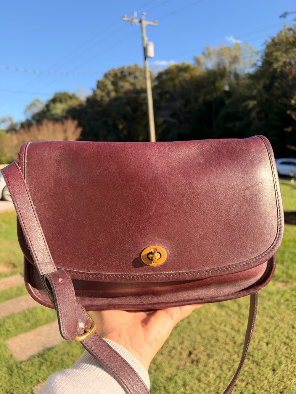 NYC-Made City Coach Bag